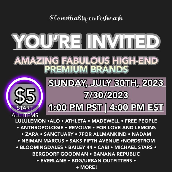 I’M LIVE !! 💕💖 💌 YOU’RE INVITED!! 💜 - Picture 5 of 8